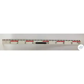 010300.000 Ravnalo za školsku ploču PVC 100cm s decimetarskom podjelom