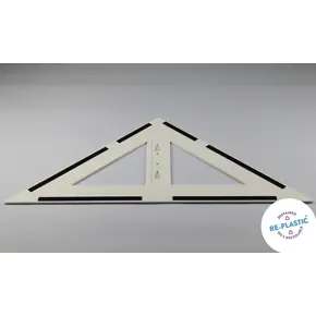 010710.M00 Trokut za školsku ploču 45° PVC 60cm magnetni