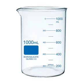 2060420/11 Beaker, Low Form, With Spout, 1000mL