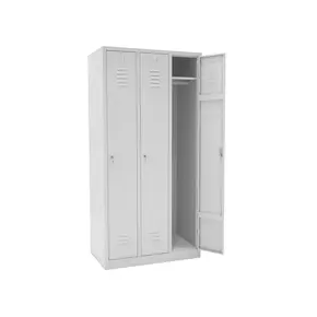 Garderobni ormar GO TEH -metalni trodjelni vxšxd 180x90x50cm
