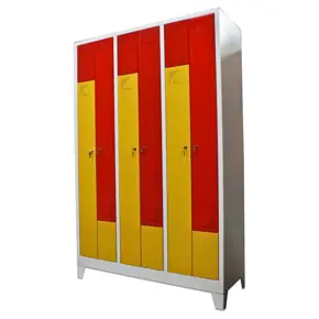 Garderobni ormar GO TEH Z6 -metalni
broj vrata 6, vxšxd 180x120x50cm,  
