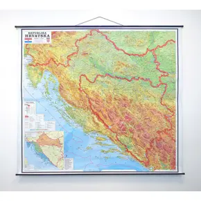 Republika Hrvatska, fizička 1:300 000