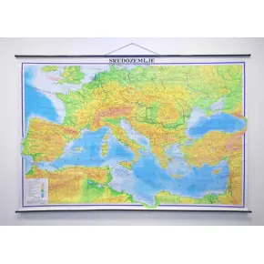 Sredozemlje, fizička 1:2 000 000
